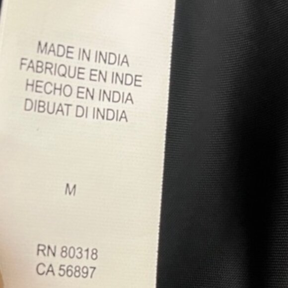 Lucky Brand Black 100% Lamb Leather Jacket NWOT - Picture 9 of 11